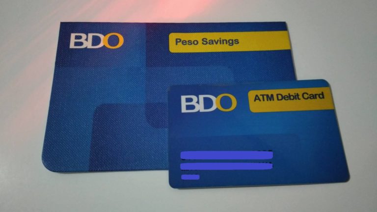 bdo savings