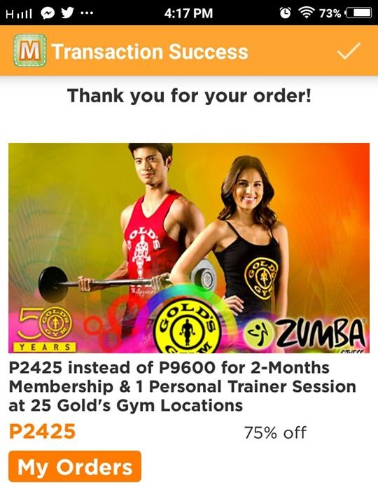 How to Purchase Gold’s Gym Membership Voucher at Metrodeal Para sa Pinoy