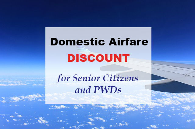 PAL And CebuPac Give Senior Citizens And PWDs Discount For Domestic 