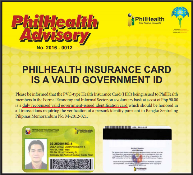 Philhealth Id Card Template 2582